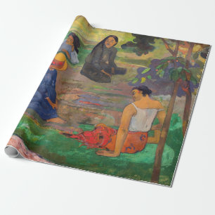 Papel De Presente Paul Gauguin - A Conversa / Les Parau Parau