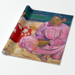Papel De Presente Paul Gauguin - Mulheres taitianas na praia
