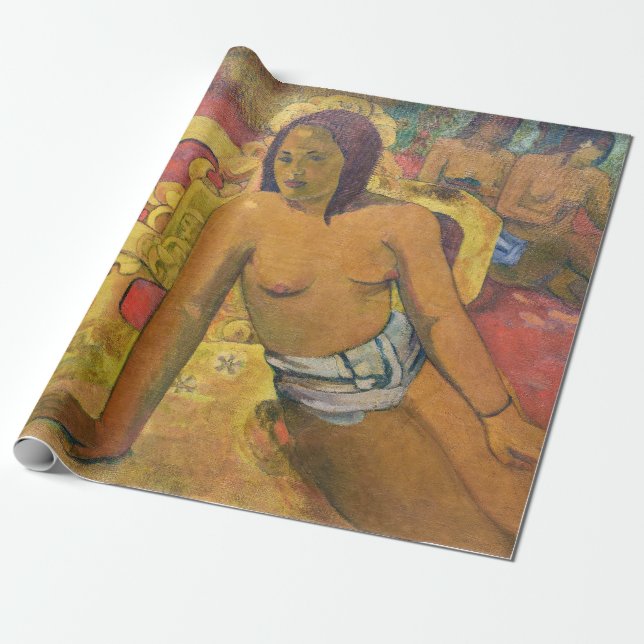 Papel De Presente Paul Gauguin - Vairumati (Desenrolado)