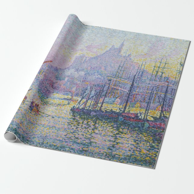 Papel De Presente Paul Signac - Notre-Dame-de-la-Garde, Marselha (Desenrolado)