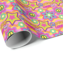 Paz e Amor, Hippie Wrapping Paper