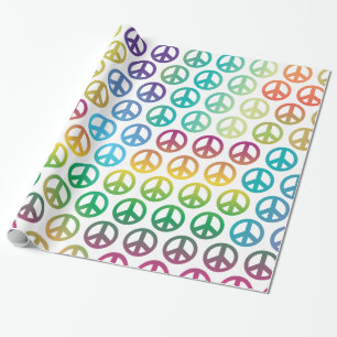 Papel De Presente Paz mundial