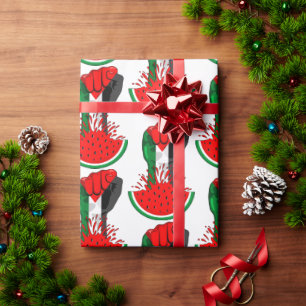 Papel De Presente Pé de resistência da Palestina em Watermelon