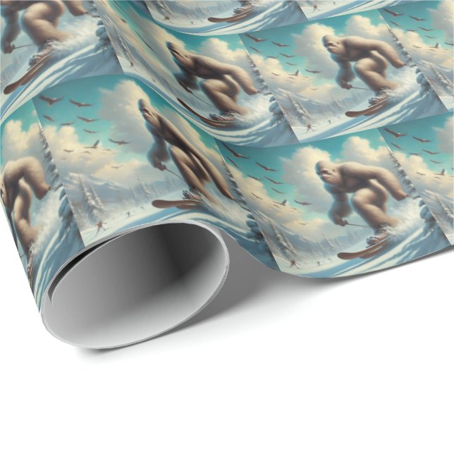 Papel De Presente Pé Grande (Ponta do rolo)