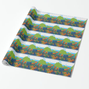Papel De Presente Pé grande