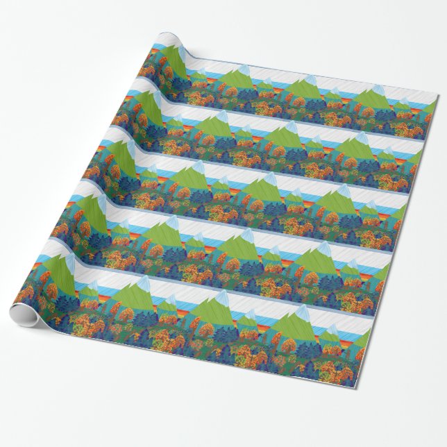 Papel De Presente Pé grande (Desenrolado)