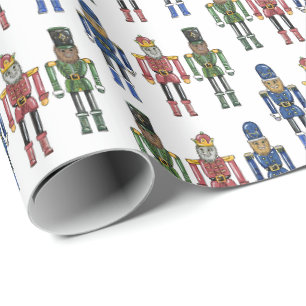 Papel De Presente Pé Grande quebra-nozes