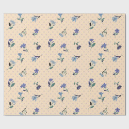 Papel de Presente Peachify Pastel Blooms
