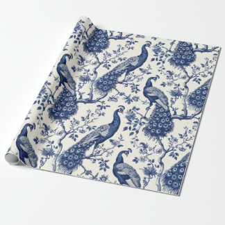 Papel De Presente Peacock