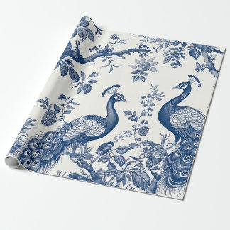 Papel De Presente Peacock