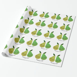 Papel De Presente Pearfect Pear Kawaii Pears