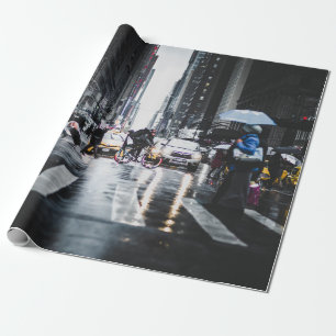 PAPEL DE PRESENTE PEDESTRIANO DE CRUZAMENTO DO PESSOAS NA RUA DA CID