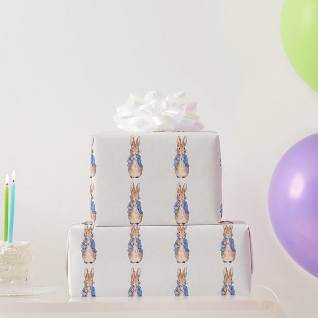 Papel De Presente Pedro com um fundo de Linho Cinza  (Presentes para festas)