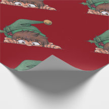 Peeking Elf Holiday