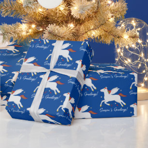 Papel De Presente Pegasus Constelle Seasons Saudações