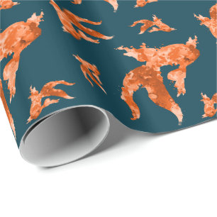 Papel De Presente peixe-dourado