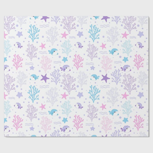 Papel De Presente peixe mais bonito do oceano (Aberto)