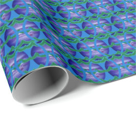 Papel De Presente Peixes