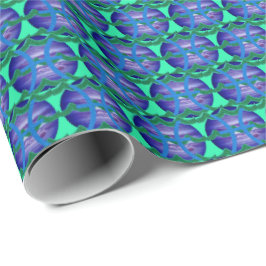 Papel De Presente Peixes
