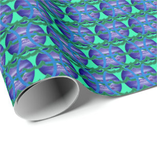 Papel De Presente Peixes