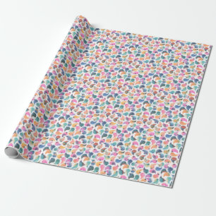 Papel De Presente Pele de Peixe Aquarela