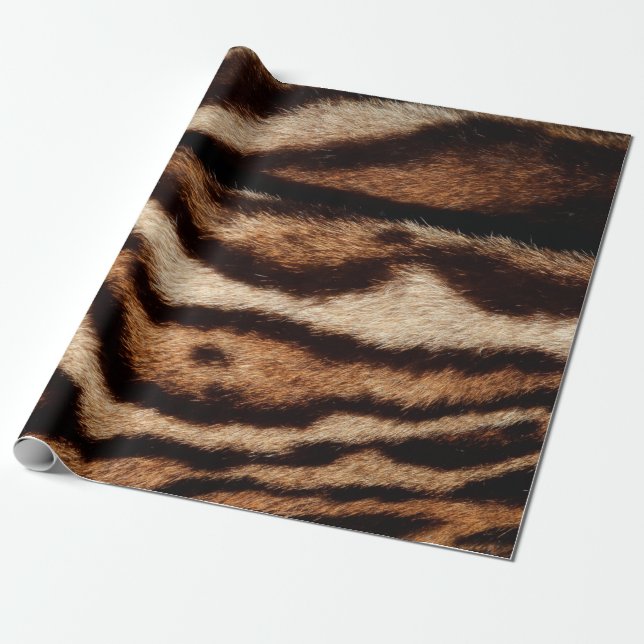 Papel De Presente peles de leopardo nubladas (Desenrolado)