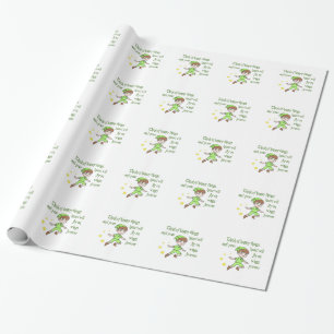 PAPEL DE PRESENTE PENSE DAS COISAS FELIZES