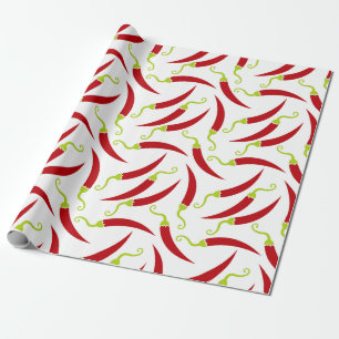Papel De Presente Pepper Vermelho