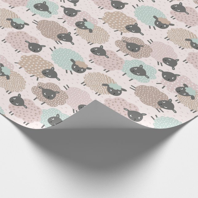 Papel De Presente Pequena e pomada de areia branca no creme (Ponta)