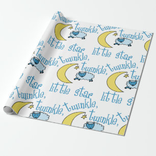 Papel De Presente Pequena Estrela Brilhante