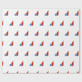 Papel De Presente Pequeno cacto