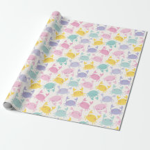 Pequeno Caranguejo Rosa, creme amarelo-lilás