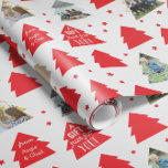 Papel De Presente Pequenos Árvores de Natal Embrulho de Presente com<br><div class="desc">Muitas pequenas árvores de Natal sentem-se festivas e mostram suas fotografias com uma mensagem de presente feliz, tornando este papel de embrulho de Natal único e algo que seus amigos e familiares vão adorar receber.
Fotografia � Shanna Russell Photography, San Antonio TX</div>