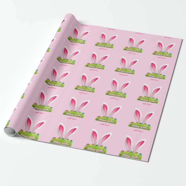 Papel De Presente Perfeito, Legal Felz pascoa, Bunny (Desenrolado)