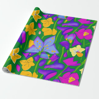 Papel De Presente Perfumes de Primavera