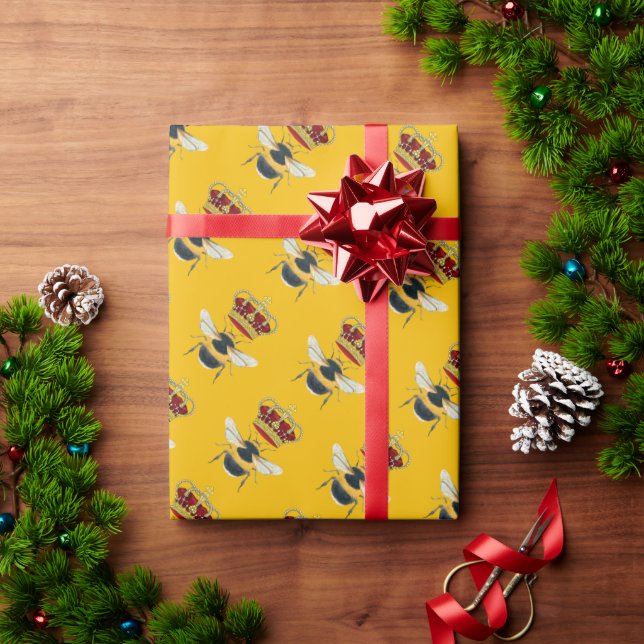 Papel De Presente personalização da letra da etiqueta do mel (Presente de Natal)