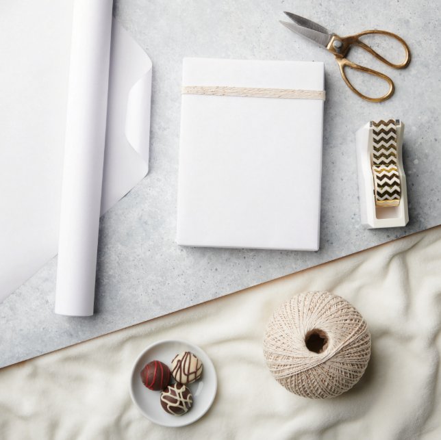 Papel De Presente Personalização de Casamento de Luxo Moderno (Artesanato)