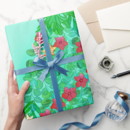 PAPEL DE PRESENTE PERSONALIZADO, DESEJAMOS UM NATAL DE MERGULHO.