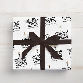 Papel De Presente Personalizado para Pequenas Empresas da Empresa Pe