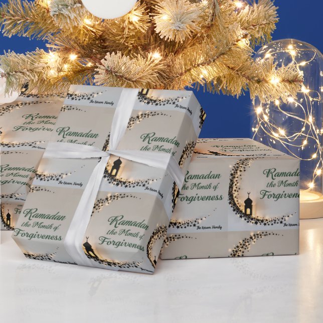 Papel de presente personalizado Ramadan Kareem (Feriados)