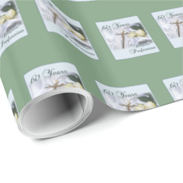 Papel De Presente Personalizar, 60 anos de profissão religiosa