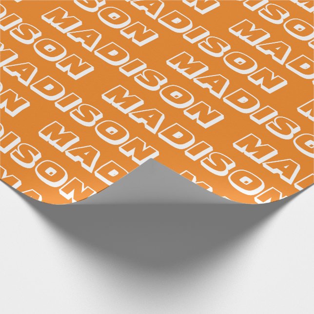 Papel De Presente Personalizar com Nome, Texto, Presente de Aniversá (Ponta)