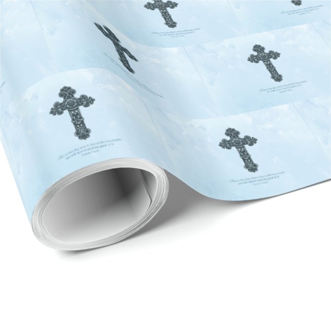 Papel De Presente Personalizar nome e ano de aniversário, Padre (Ponta do rolo)