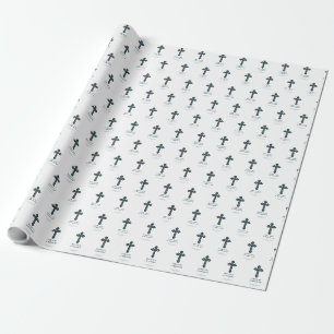 Papel De Presente Personalizar, Ordenar Sacerdote de Aniversário, C