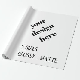 Papel De Presente Personalizar ou personalizar