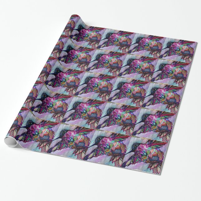 Papel De Presente Personalizar Produto (Desenrolado)
