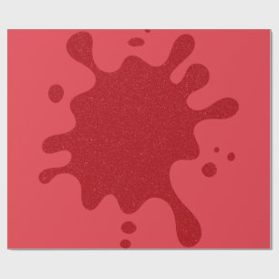 Papel de Presente Personalizável Tomate Vermelho S