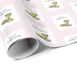 Papel De Presente Personalize, Menina Especial, Primeira Comunhão
