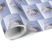 Personalize, Menino, Primeira Comunhão Azul