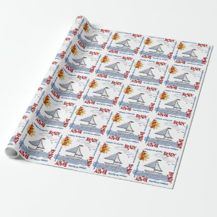 Papel De Presente Personalize seu veleiro